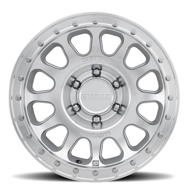 Method Race Wheels MR709 HD Bead Grip Machined Clear Coat 6 lug