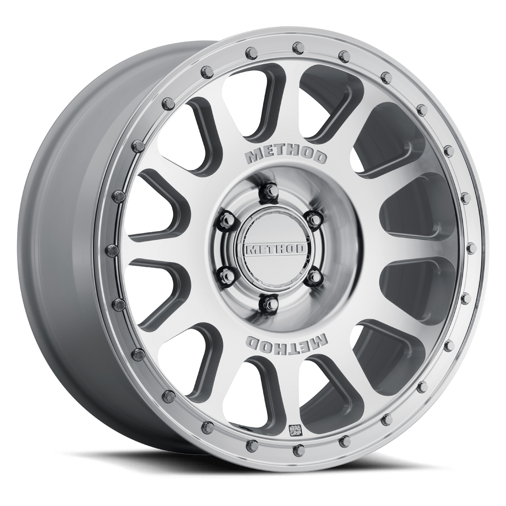 Method Race Wheels MR709 HD Bead Grip Machined Clear Coat 6 lug