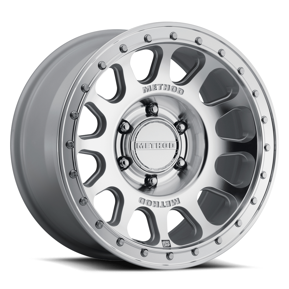 Method Race Wheels MR709 HD Bead Grip Machined Clear Coat 6 lug