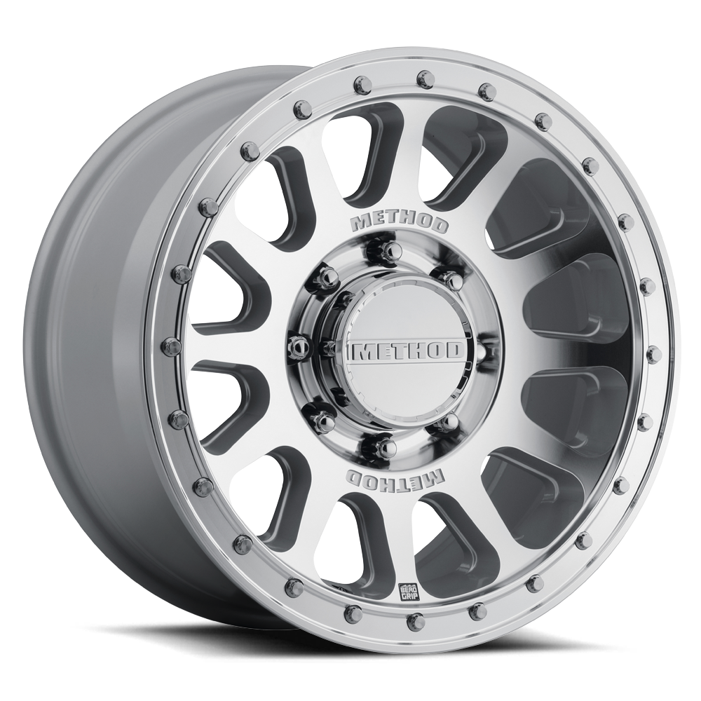 Method Race Wheels MR709 HD Bead Grip Machined Clear Coat 8 lug