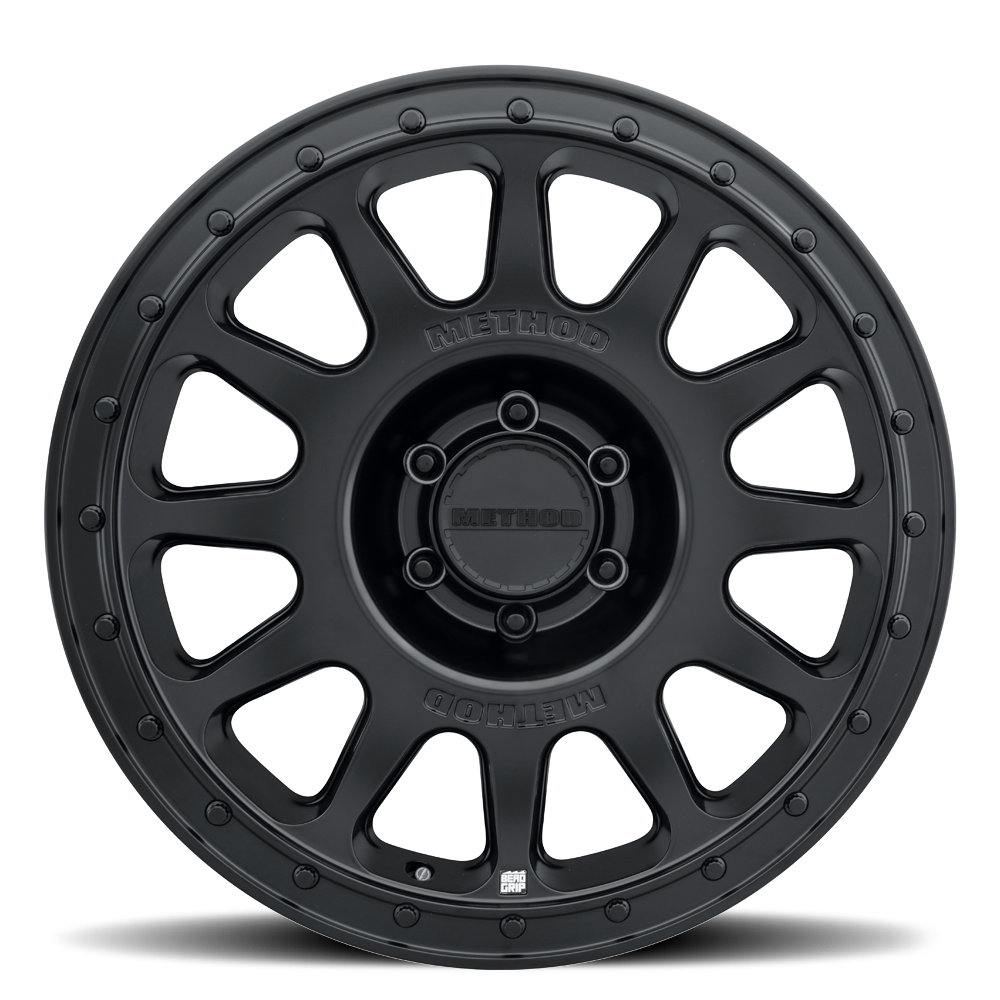Method Race Wheels MR709 HD Bead Grip Matte Black 6 lug