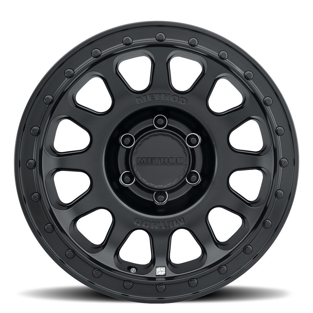 Method Race Wheels MR709 HD Bead Grip Matte Black 6 lug
