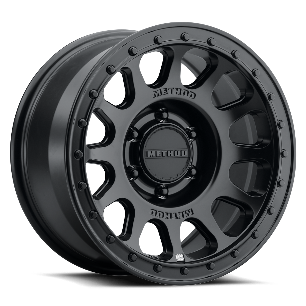 Method Race Wheels MR709 HD Bead Grip Matte Black 6 lug