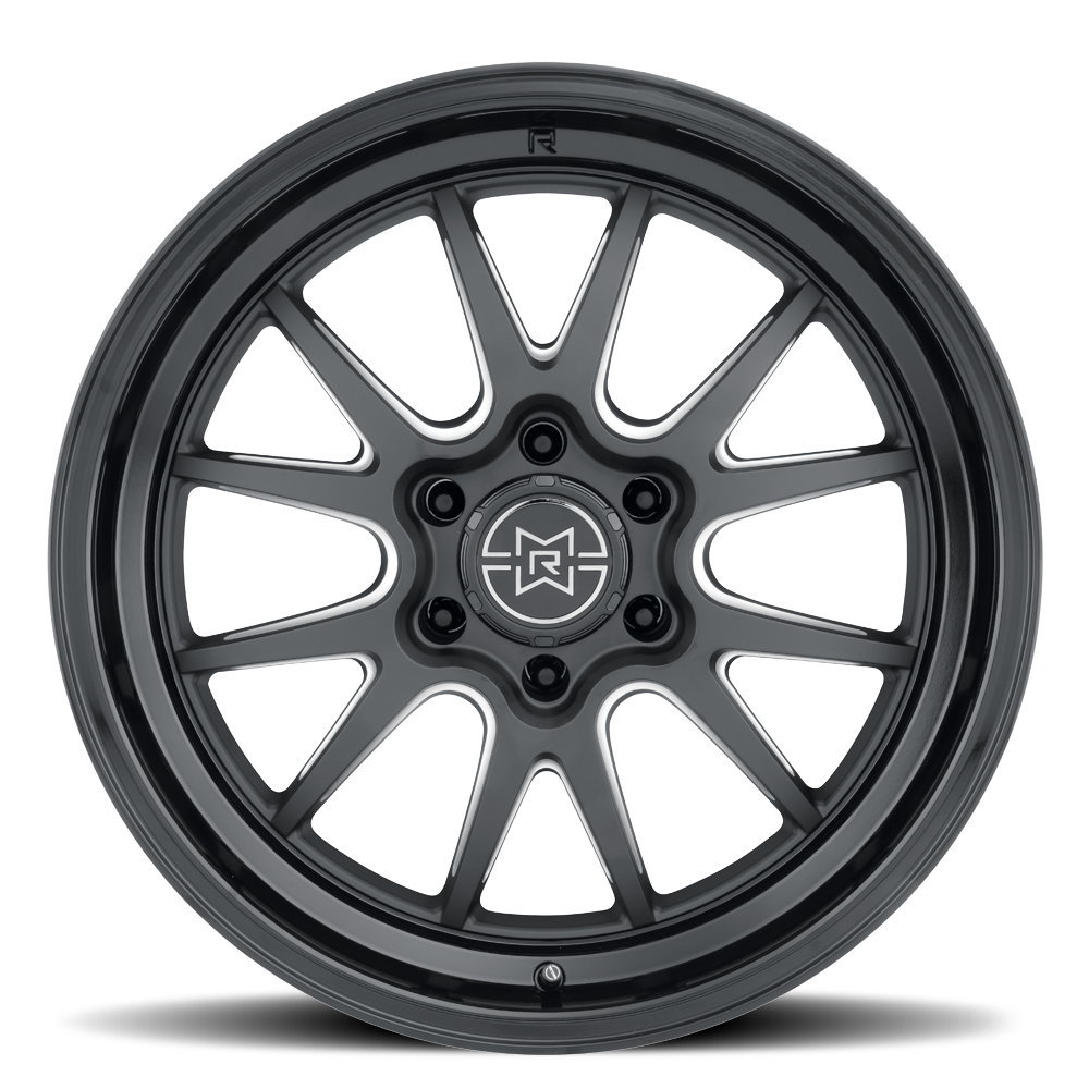 Method Race Wheels MR802 Double Black Milled 6 lug