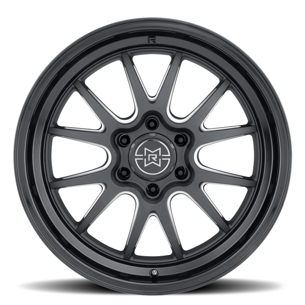 Method Race Wheels MR802 Double Black Milled 6 lug