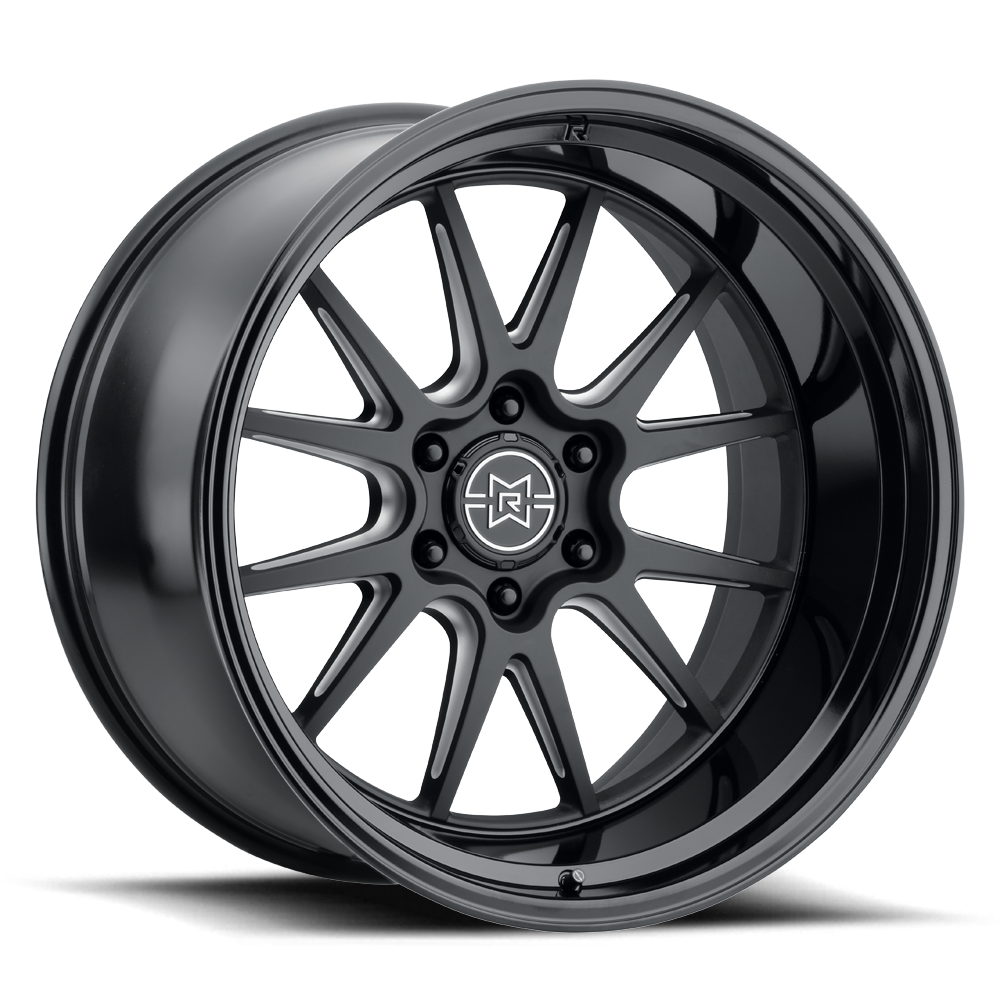 Method Race Wheels MR802 Double Black Milled 6 lug