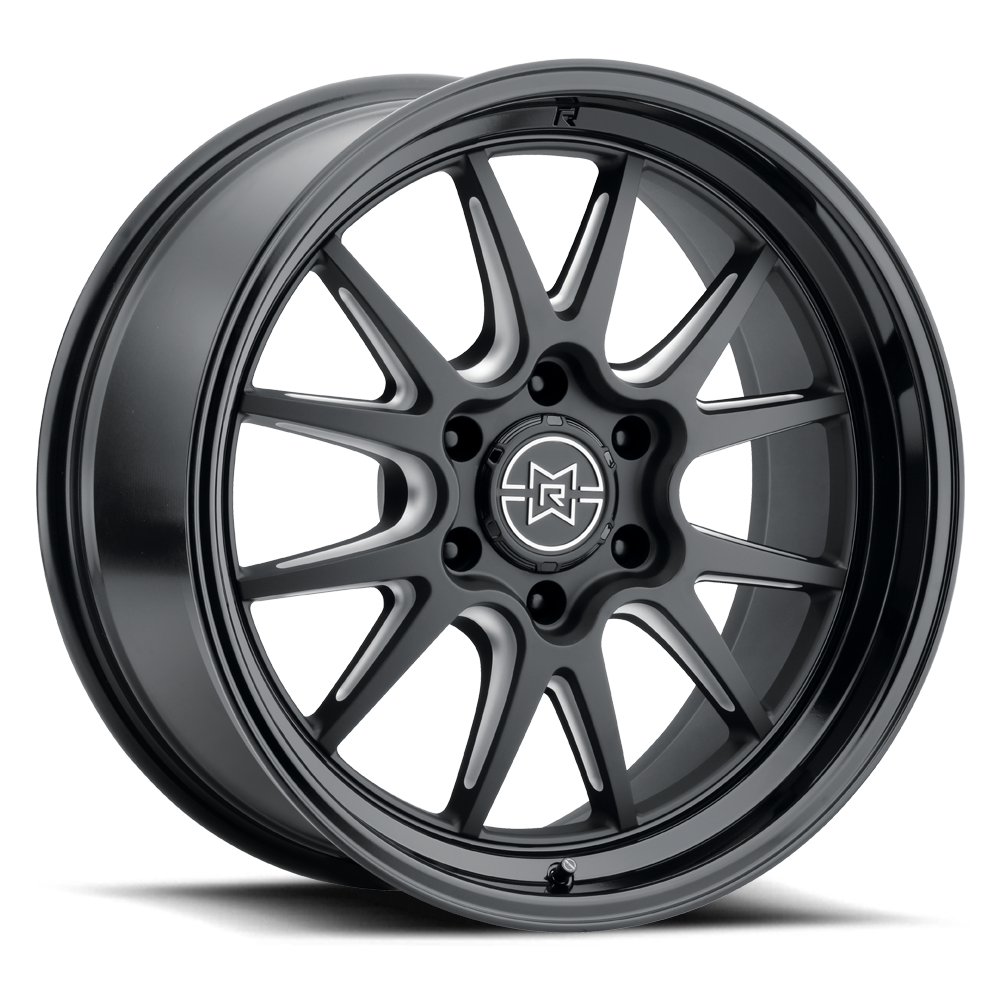 Method Race Wheels MR802 Double Black Milled 6 lug