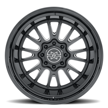 Method Race Wheels MR802 Double Black Milled 8 lug