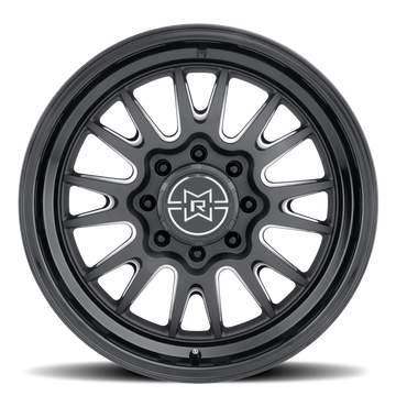 Method Race Wheels MR802 Double Black Milled 8 lug