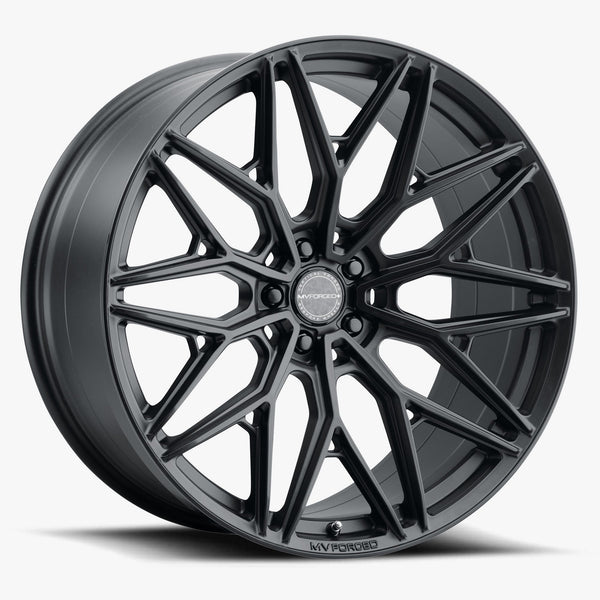 MV Forged Wheels MVF2 Satin Black