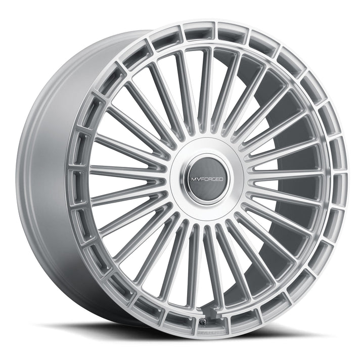 MV Forged Wheels MVF40 Diamond Silver
