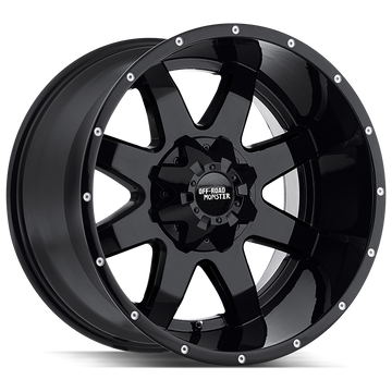 Off-Road Monster Wheels M08 Gloss Black - Wheels Outlet