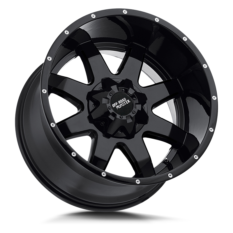 Off-Road Monster Wheels M08 Gloss Black - Wheels Outlet