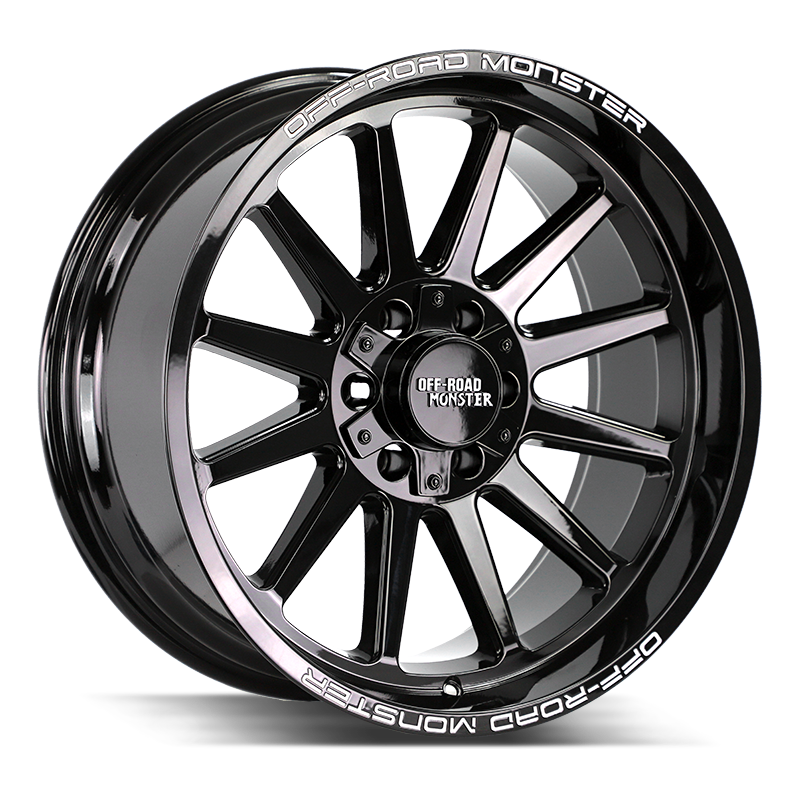 Off-Road Monster Wheels M26 Gloss Black - Wheels Outlet