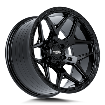 Off-Road Monster Wheels MF40 Flat Black - Wheels Outlet