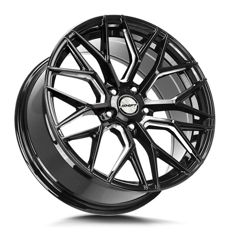 Shift Wheels H33 Spring Gloss Black Milled - Wheels Outlet