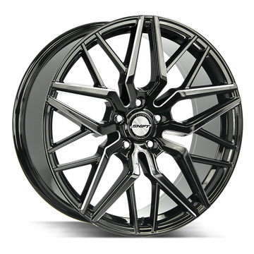 Shift Wheels H33 Spring Gloss Black Milled - Wheels Outlet