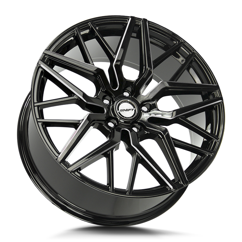 Shift Wheels H33 Spring Gloss Black Milled - Wheels Outlet