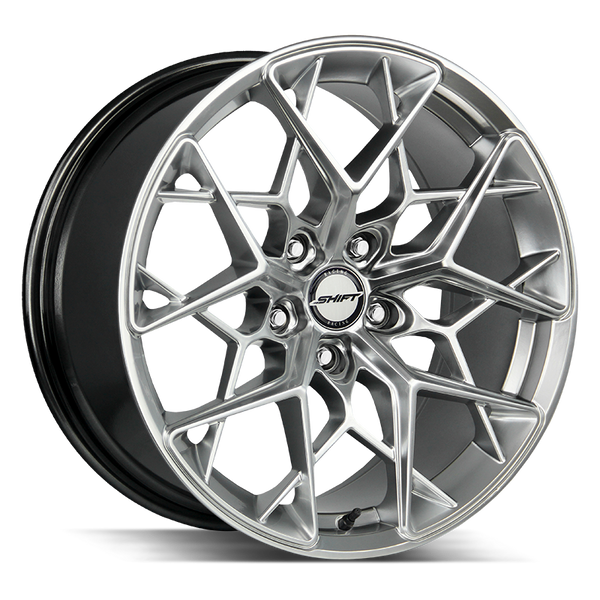 Shift Wheels H35 Piston Platinum Silver - Wheels Outlet