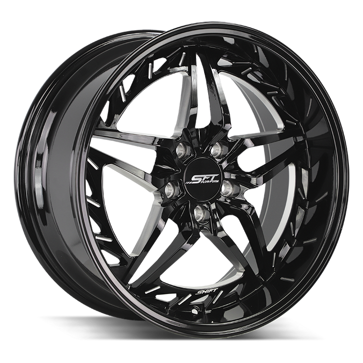 Shift Wheels HF37 Injector Gloss Black Milled - Wheels Outlet