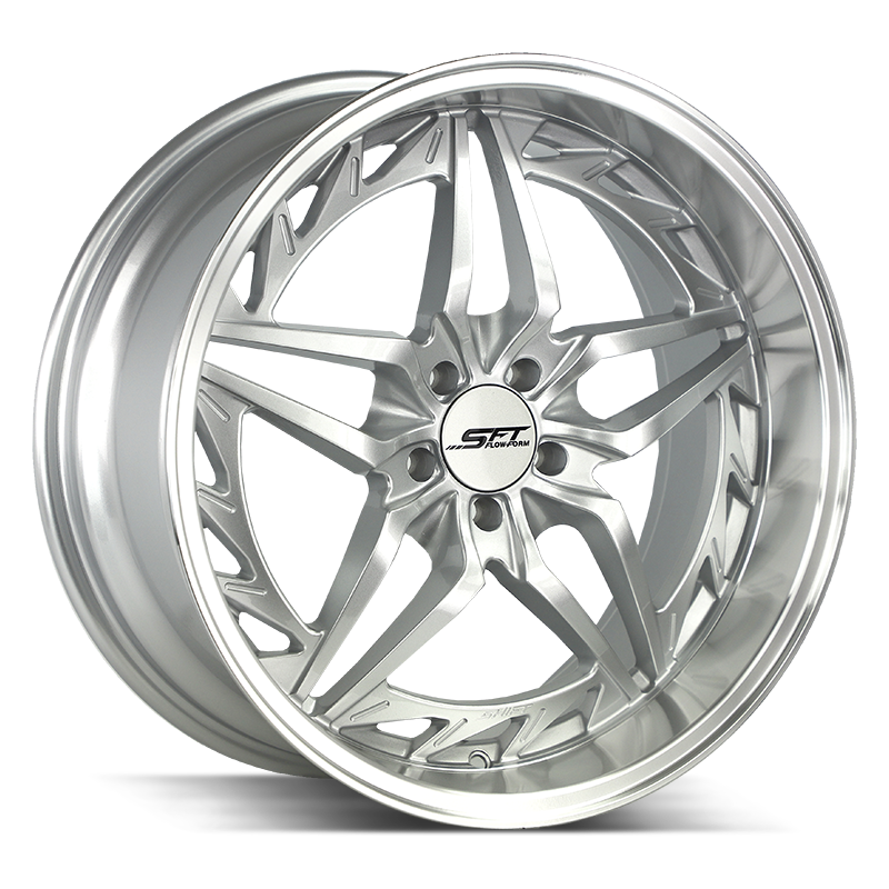 Shift Wheels HF37 Injector Silver Polished Lip - Wheels Outlet