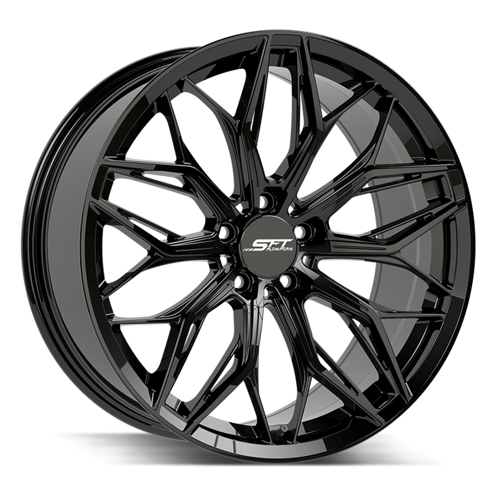 Shift Wheels HF38 Splitter Gloss Black - Wheels Outlet