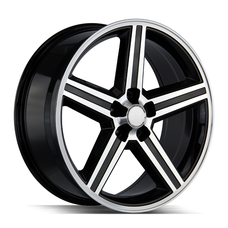 Strada OE Replica Wheels R148 IROC Gloss Black Machined - Wheels Outlet