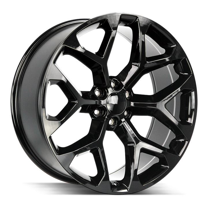 Strada OE Replica Wheels R176 Snowflake Gloss Black - Wheels Outlet