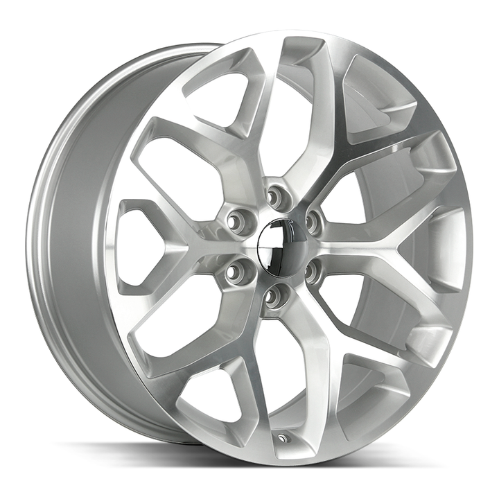 Strada OE Replica Wheels R176 Snowflake Silver Machined - Wheels Outlet