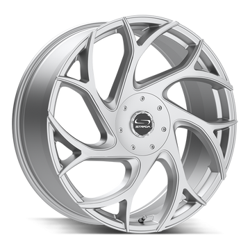 Strada Wheels G02 Inferno Silver - Wheels Outlet