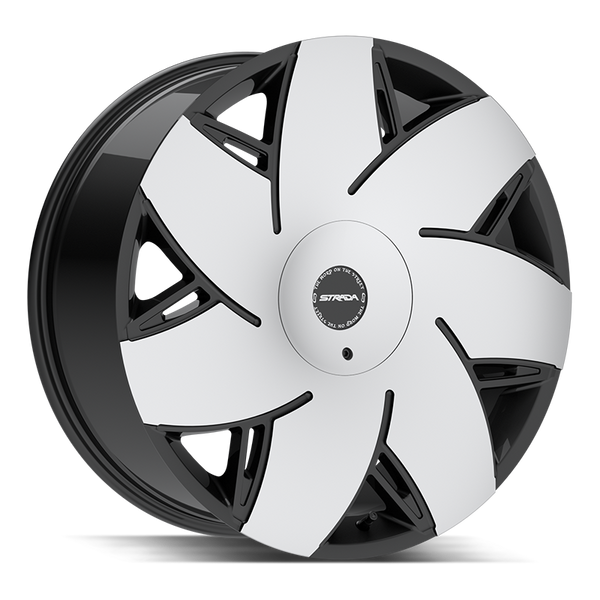 Strada Wheels S67 Turbina Gloss Black Machined - Wheels Outlet