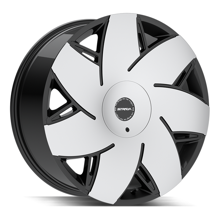 Strada Wheels S67 Turbina Gloss Black Machined - Wheels Outlet