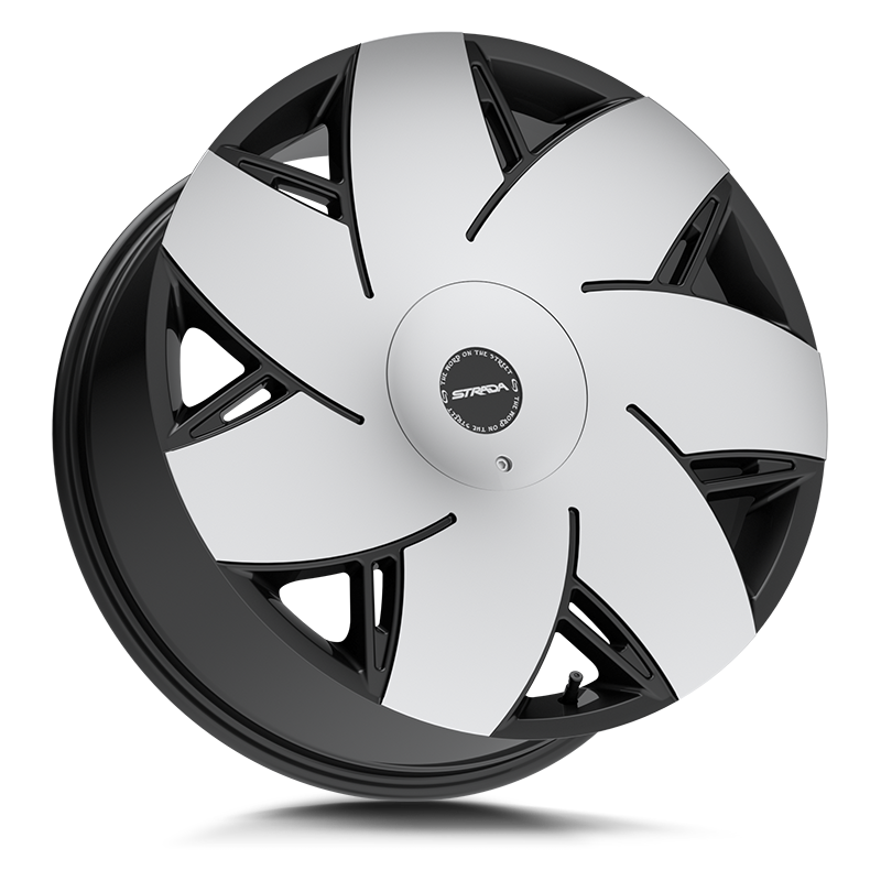 Strada Wheels S67 Turbina Gloss Black Machined - Wheels Outlet