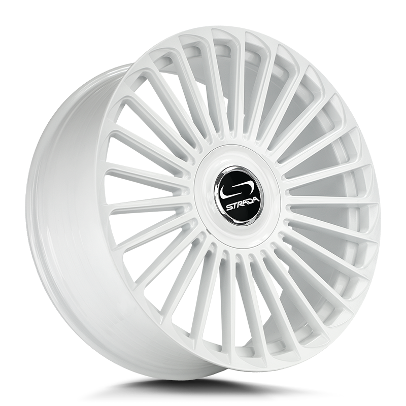 Strada Wheels SF68 Martello All Gloss White - Wheels Outlet