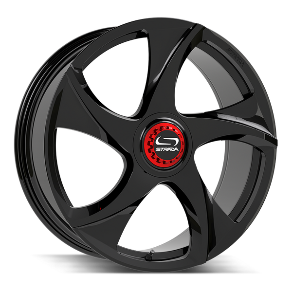 Strada Wheels SF69 Vino Gloss Black - Wheels Outlet