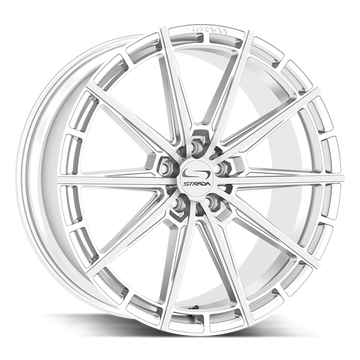 Strada Wheels SF70 Palo Silver Machined - Wheels Outlet
