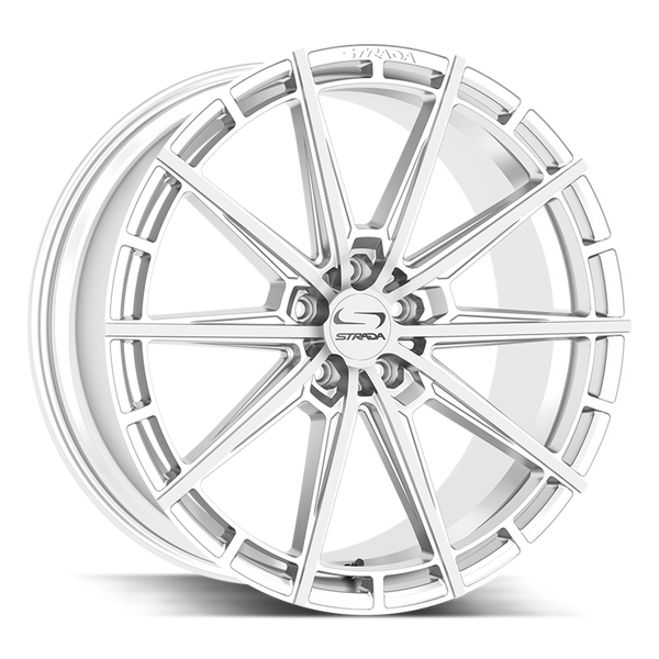 Strada Wheels SF70 Palo Silver Machined - Wheels Outlet