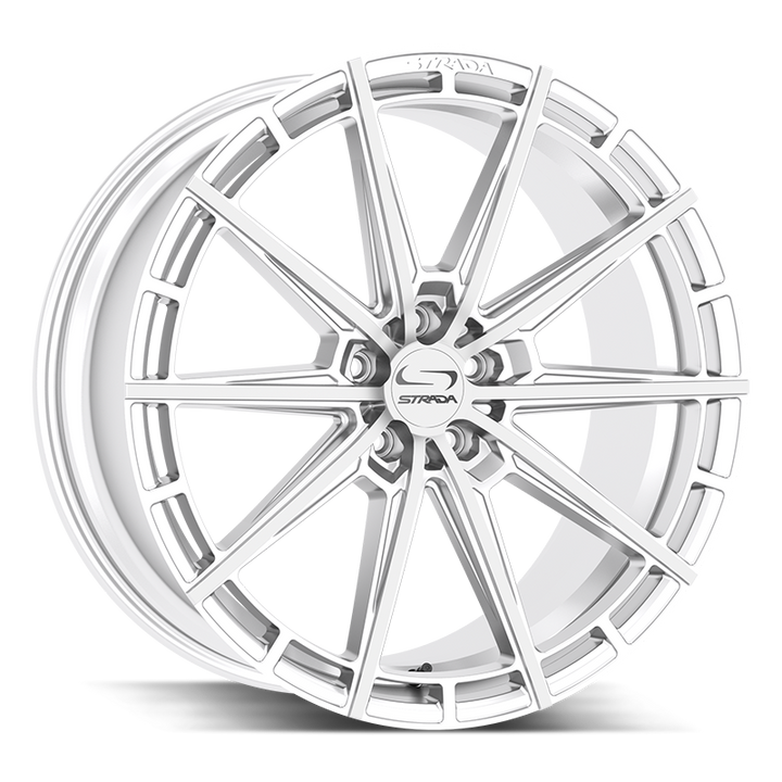 Strada Wheels SF70 Palo Silver Machined - Wheels Outlet