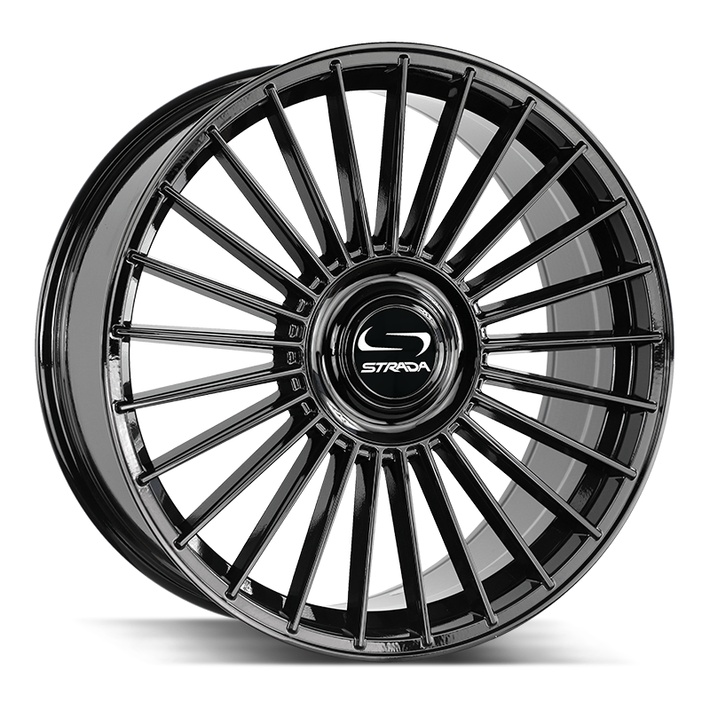 Strada Wheels SF71 Spaghetti Gloss Black - Wheels Outlet