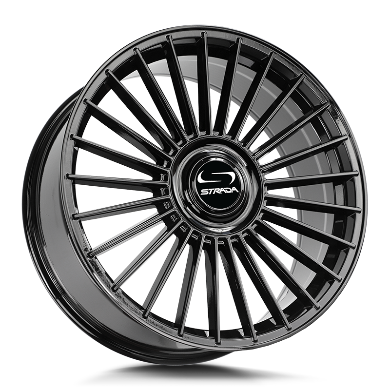 Strada Wheels SF71 Spaghetti Gloss Black - Wheels Outlet