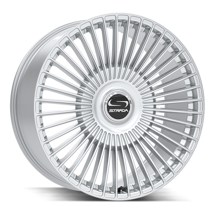 Strada Wheels SF71 Spaghetti Silver - Wheels Outlet