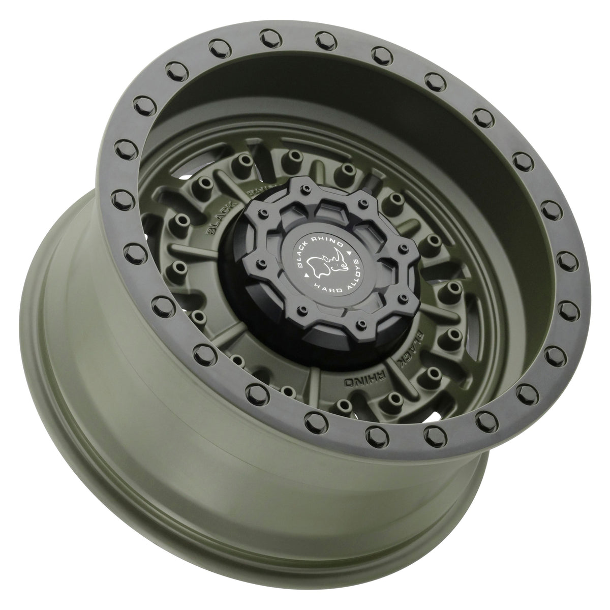 Black Rhino Wheels Abrams Green