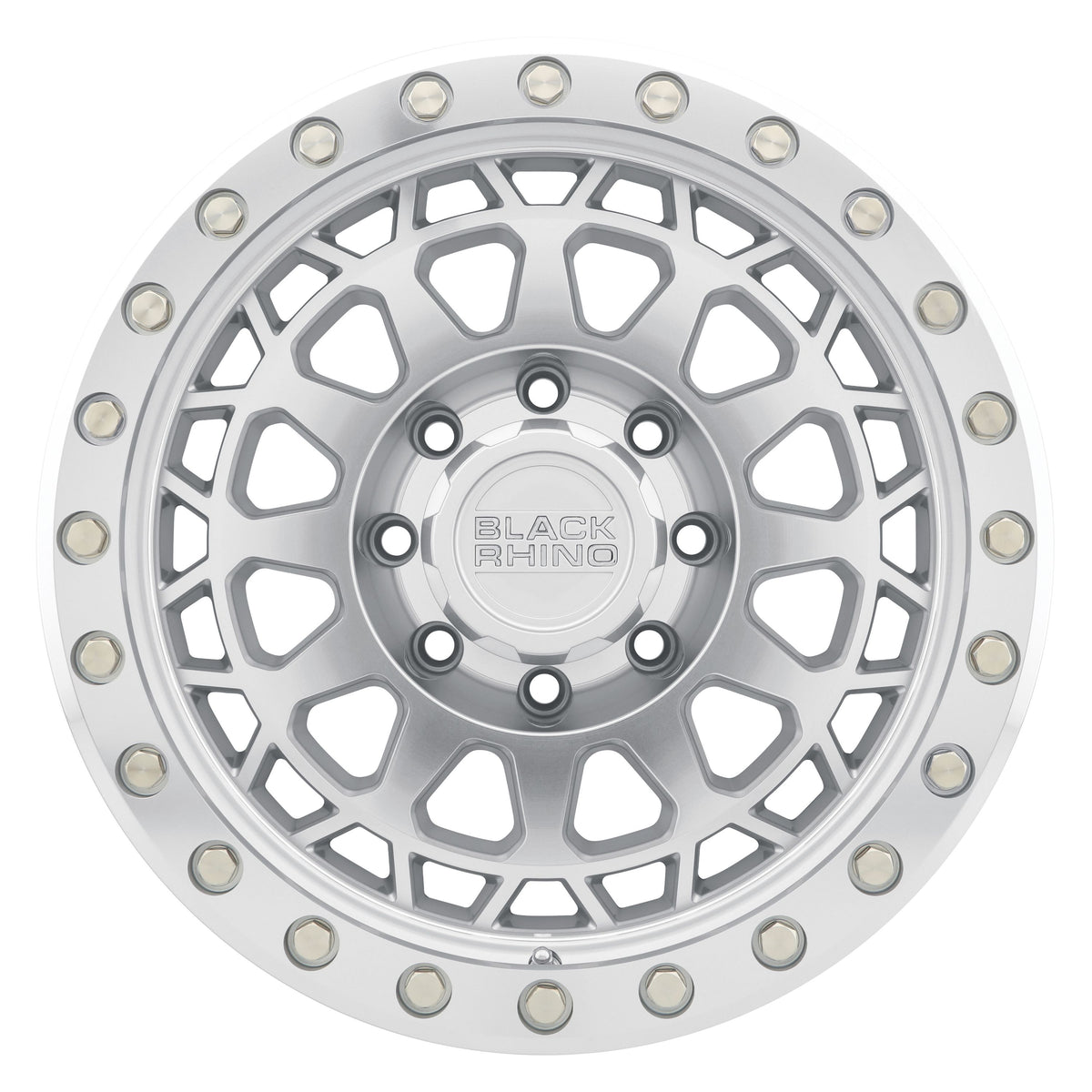 Black Rhino Wheels Primm Silver
