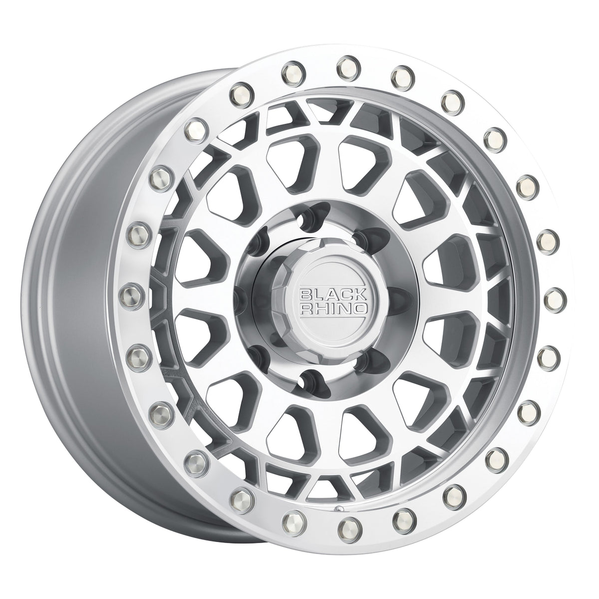 Black Rhino Wheels Primm Silver