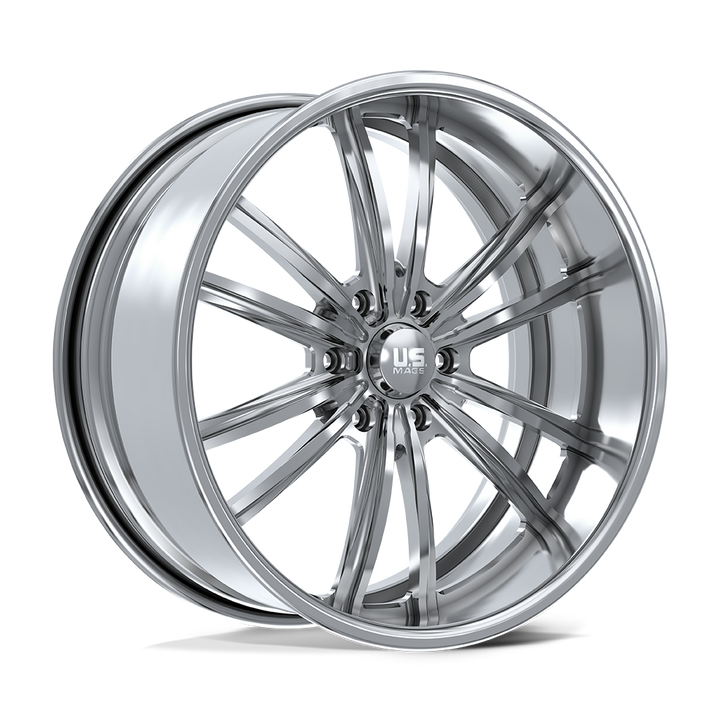 US Mags Wheels UF030 Bastille 6 Brushed Polished