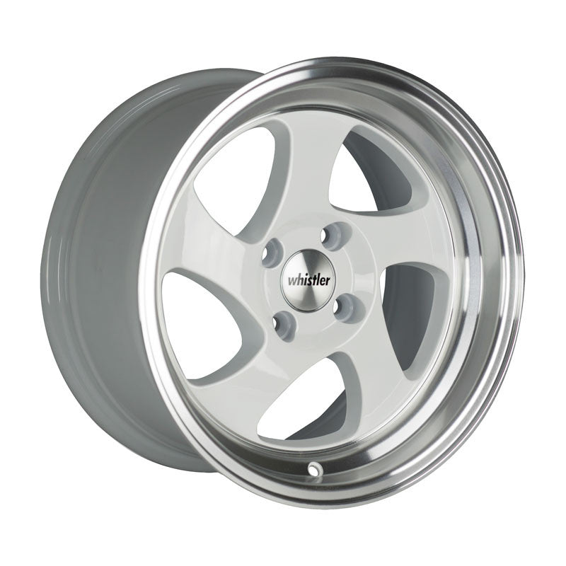 Whistler KR1 White Machined Lip wheel