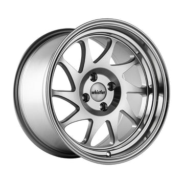 Whistler KR7 Silver Machined Face wheel