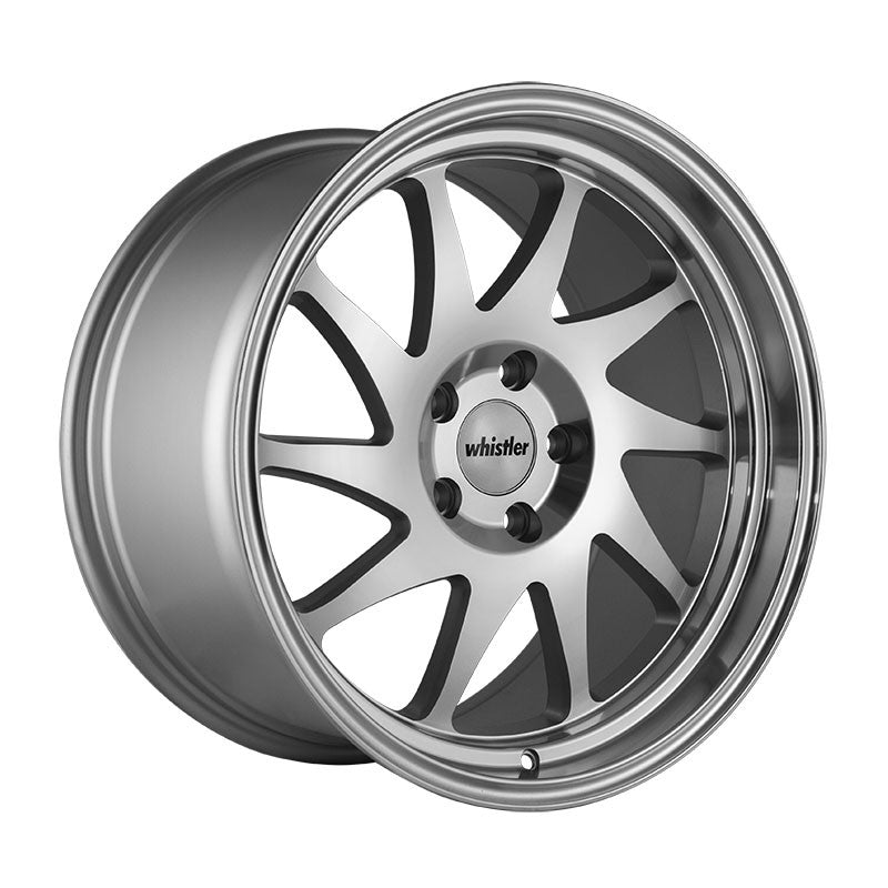 Whistler KR7 Silver Machined Face wheel