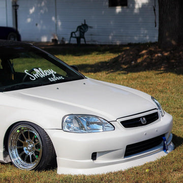 Whistler SK11 Chrome wheels on a car