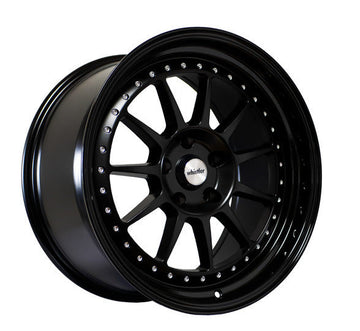 Whistler SK11 Satin Black Face Gloss Black Lip wheel